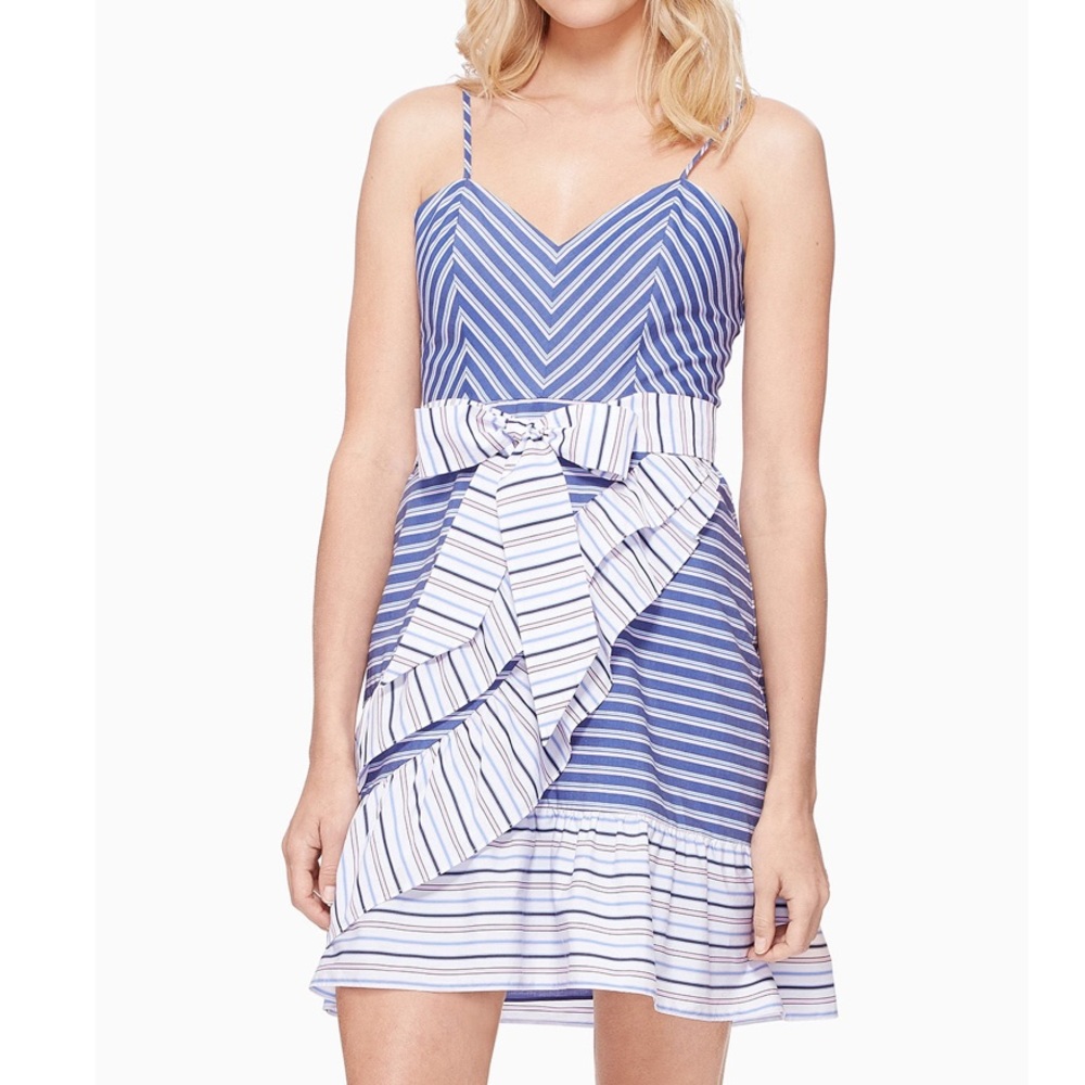 💕HP🎡 PARKER Brooklyn Striped Dress 10